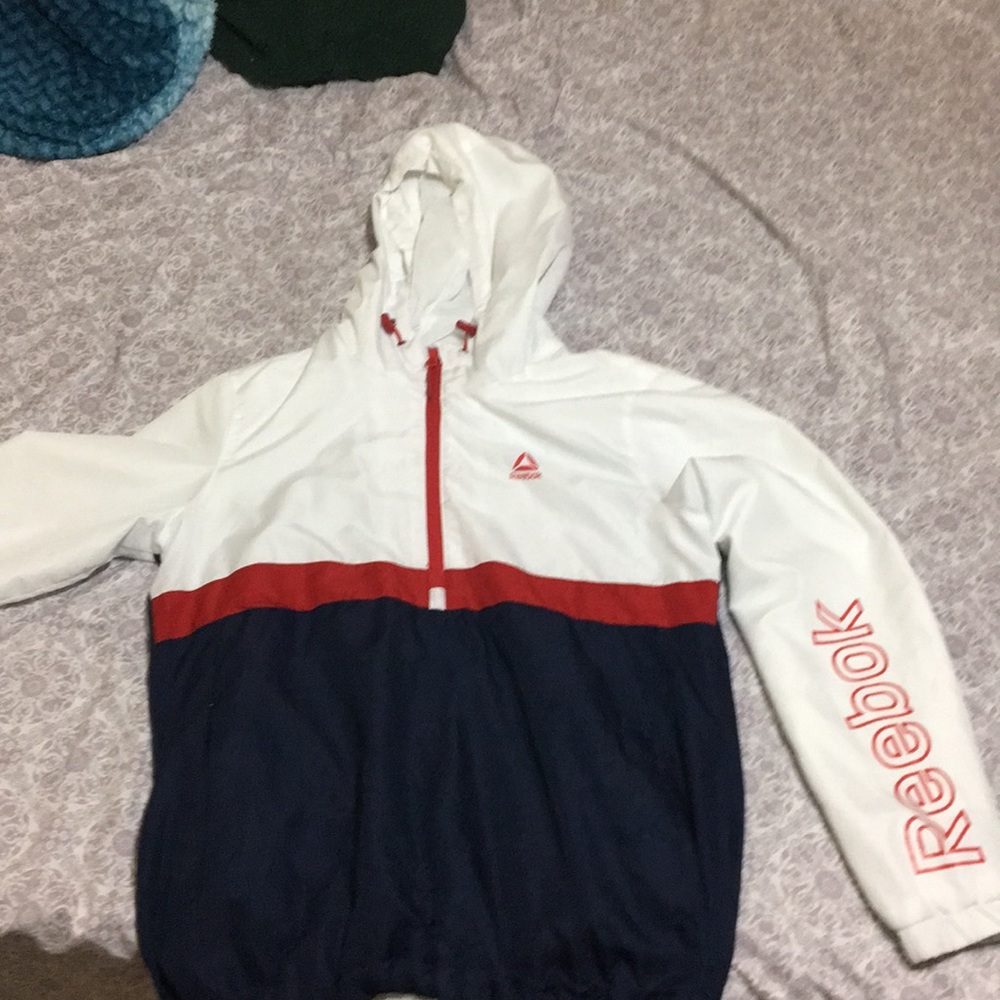 Reebok windbreaker gently used